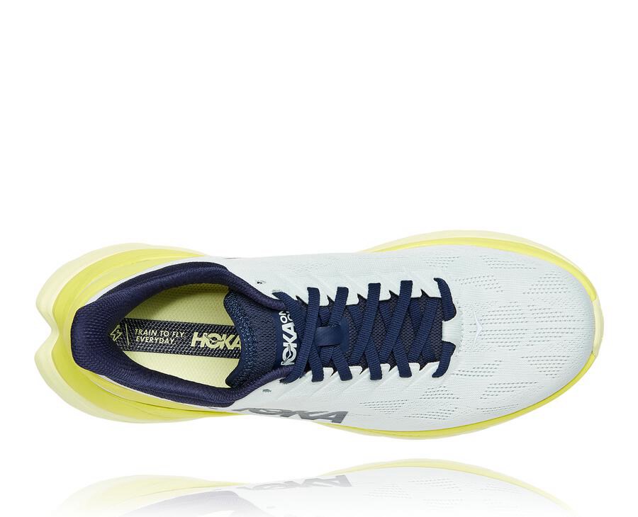 Tenis Hoka One One Hombre Blancos - Mach 4 - AZEJ16427